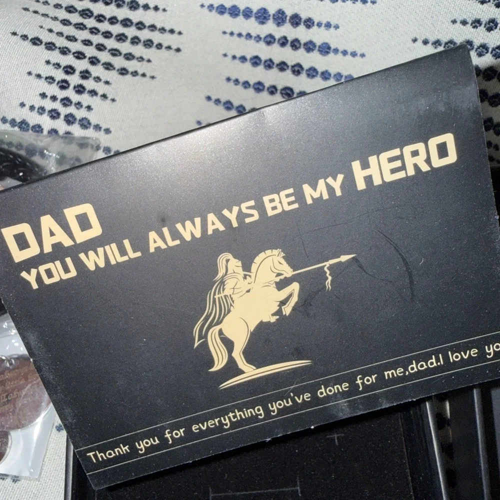 Father's Day Gift‎ Tuxedo Box Set Chan, Bracelet, My Hero Card Box